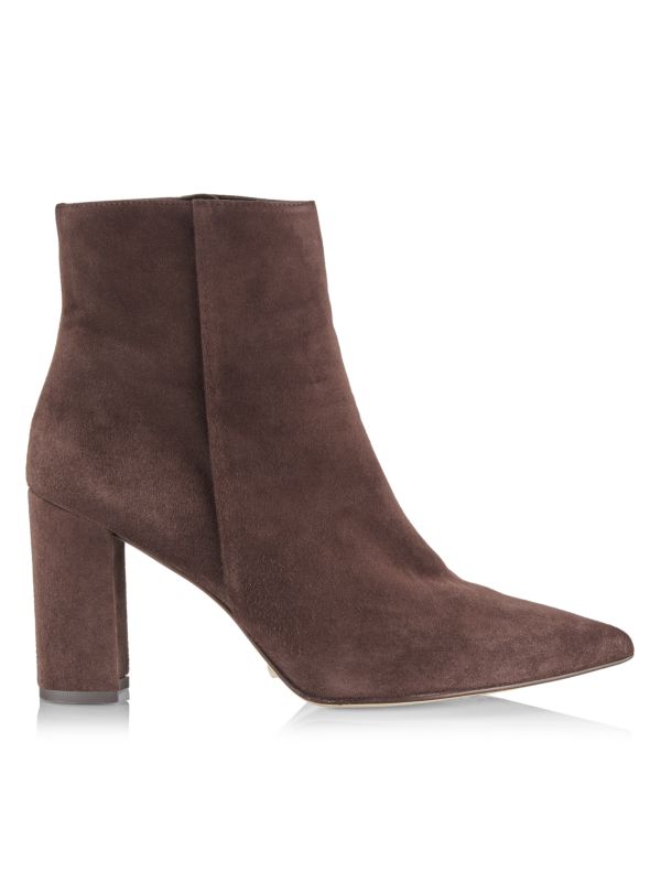 L'AGENCE Galena Suede Ankle Boots